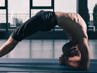 Exercise Bridge increases potency due to natural stimulation of the prostate